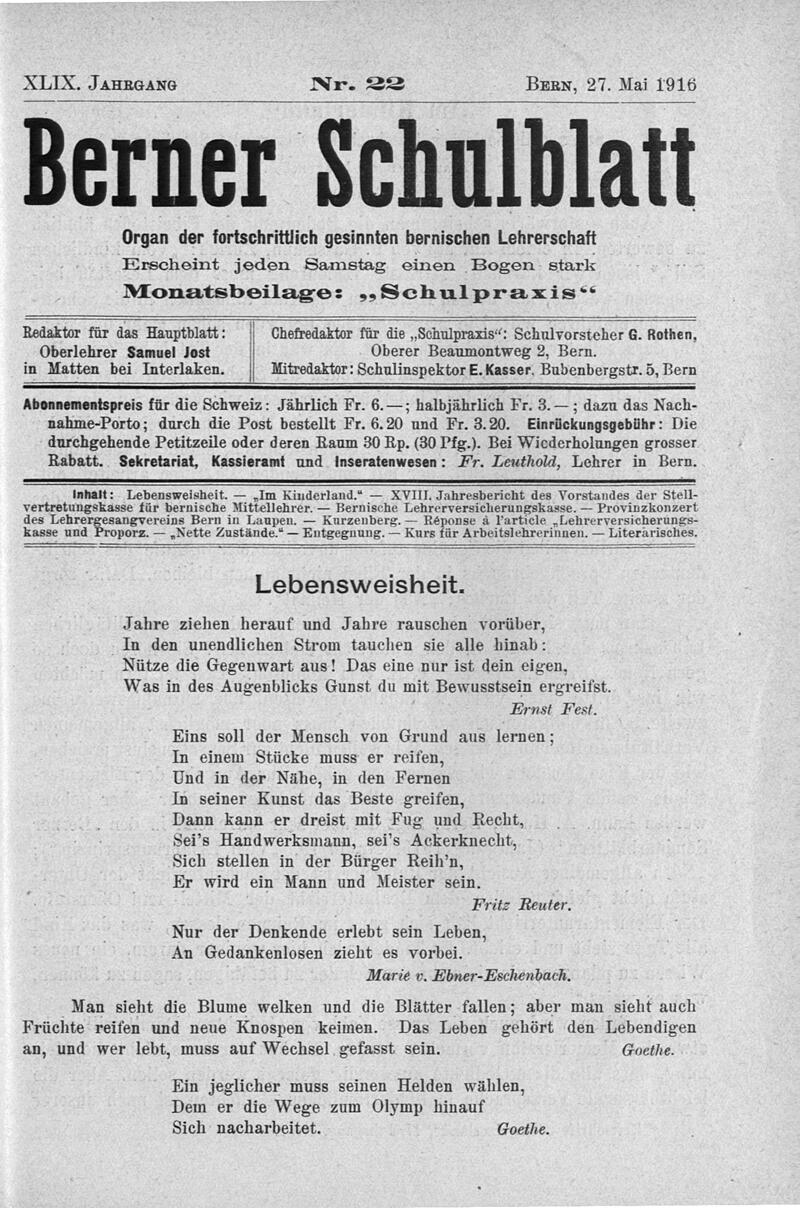 Buchumschlag - Heft 22