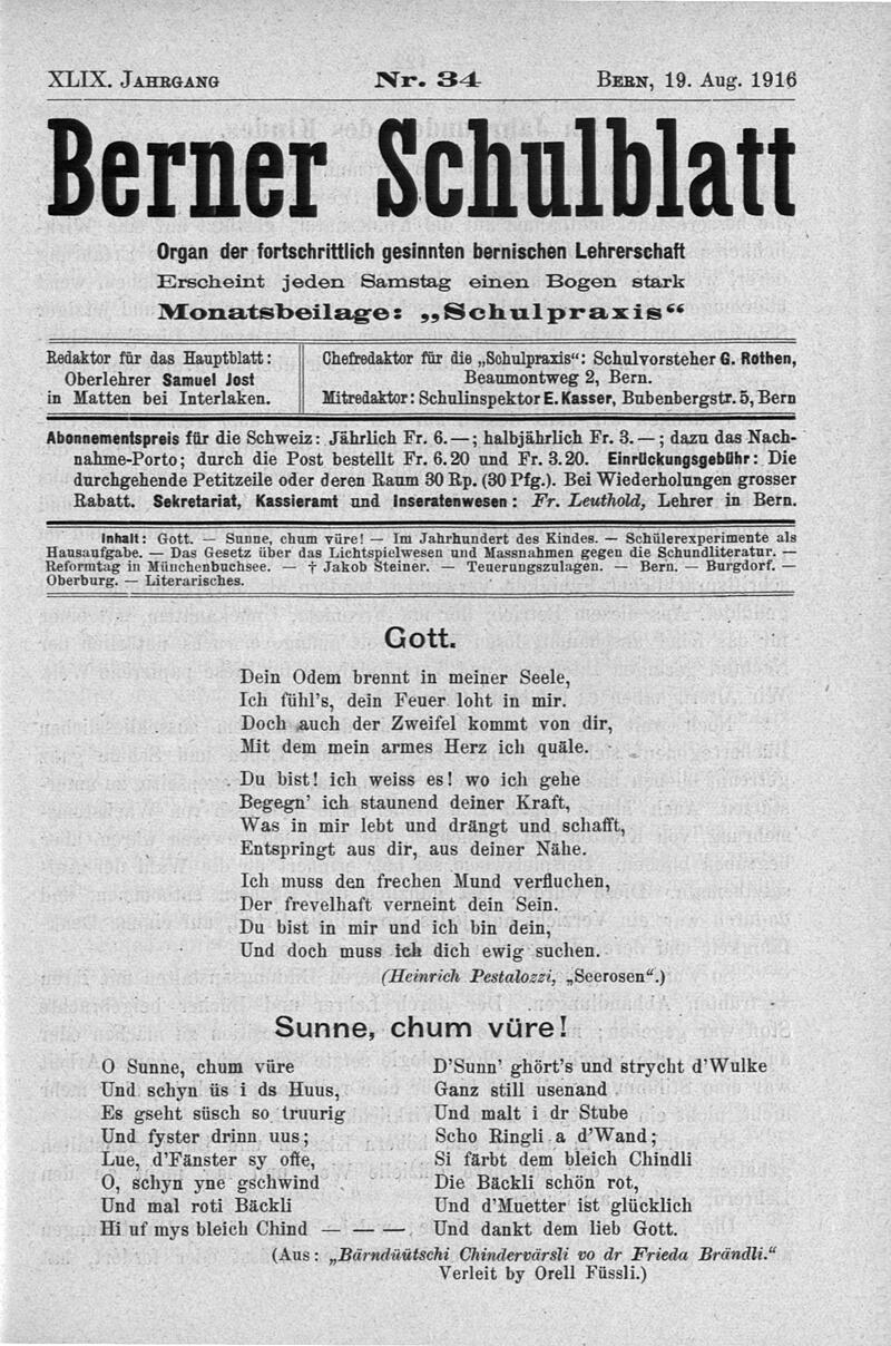 Buchumschlag - Heft 34