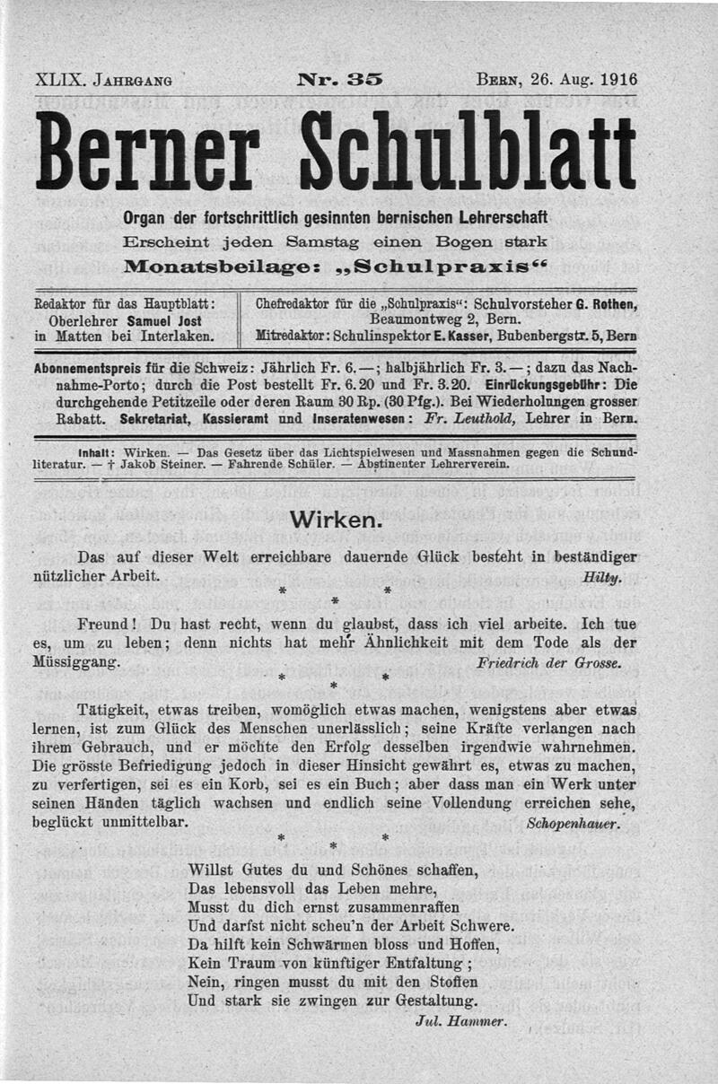 Buchumschlag - Heft 35