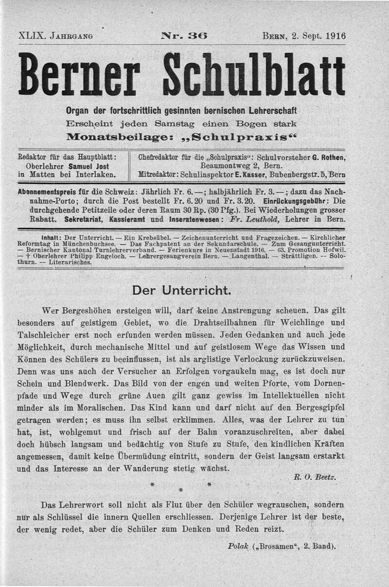 Buchumschlag - Heft 36