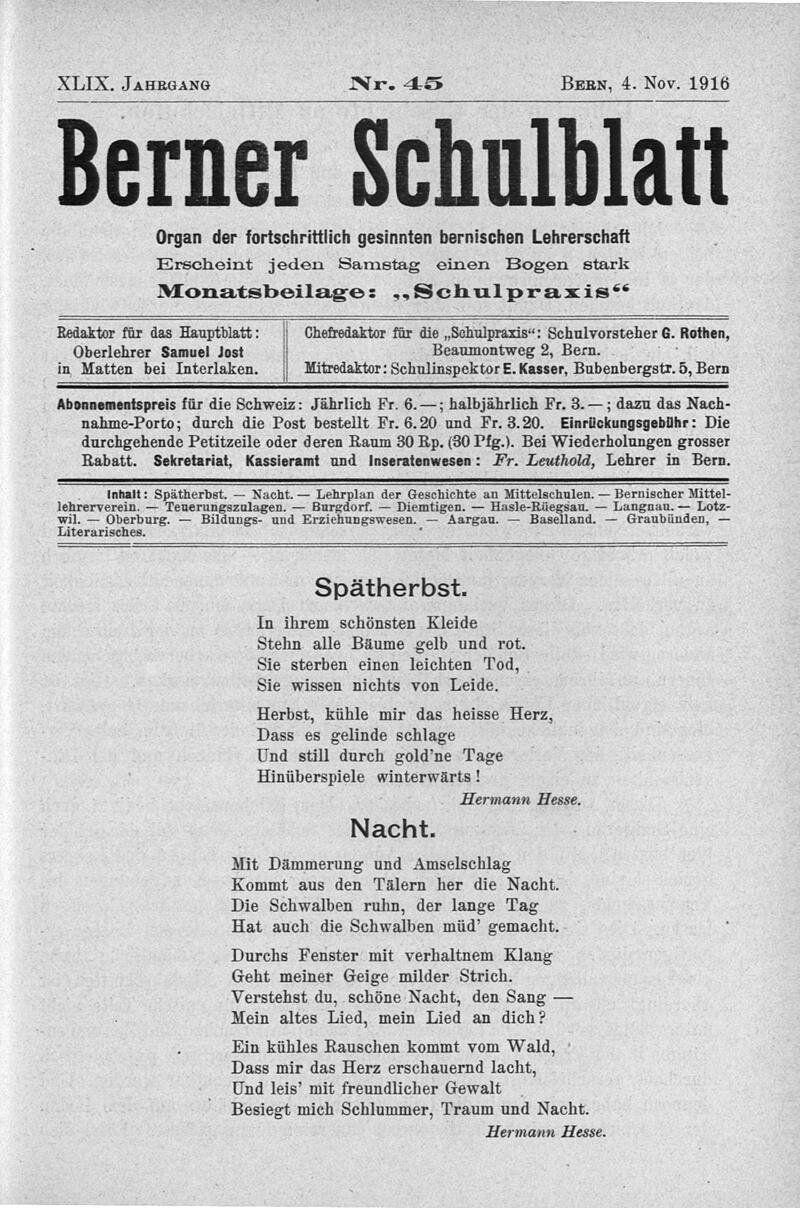 Buchumschlag - Heft 45