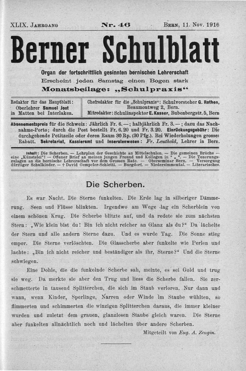 Buchumschlag - Heft 46