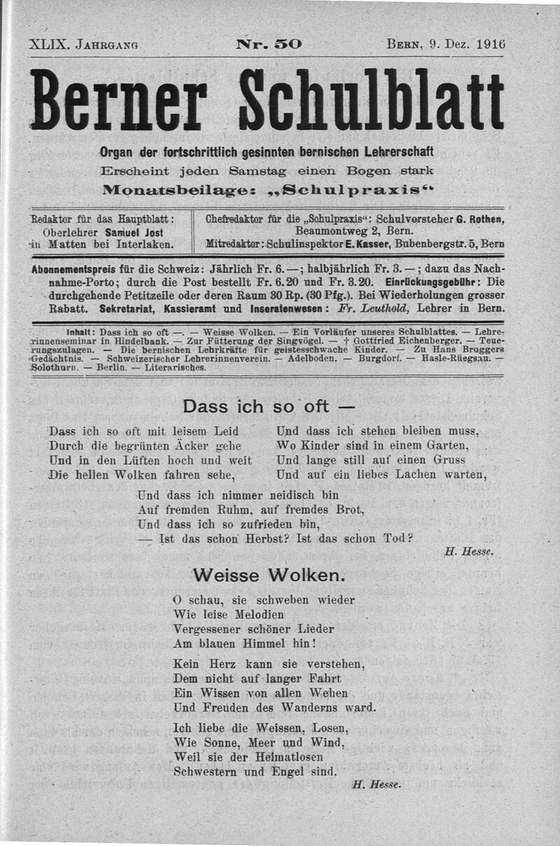 Buchumschlag - Heft 50