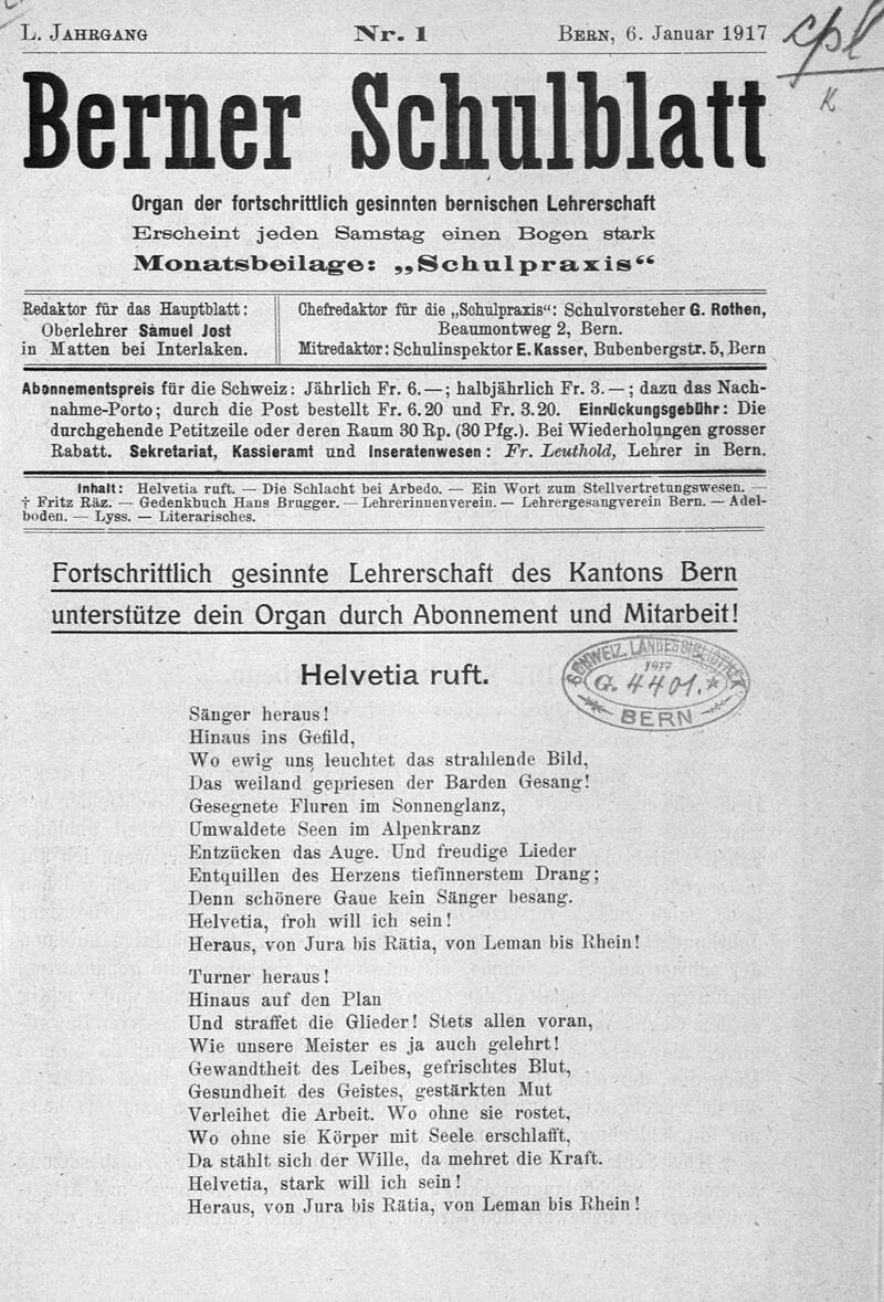 Buchumschlag - Heft 1