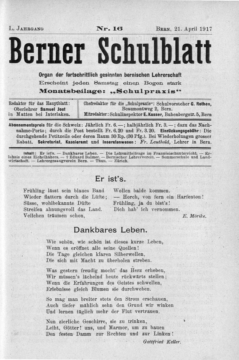 Buchumschlag - Heft 16