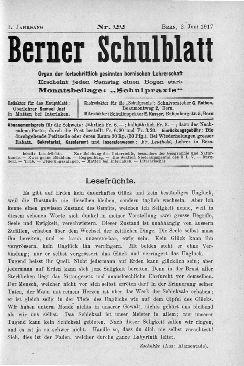 Buchumschlag - Heft 22