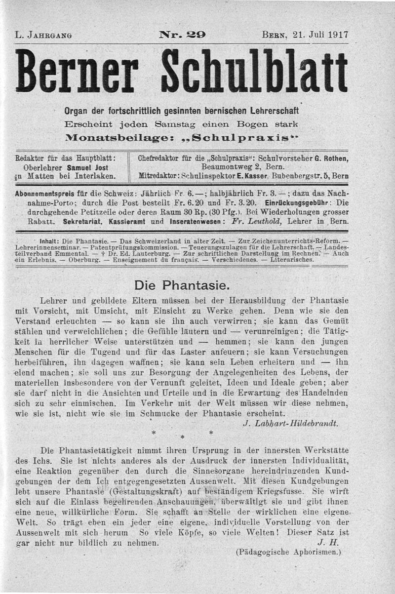 Buchumschlag - Heft 29