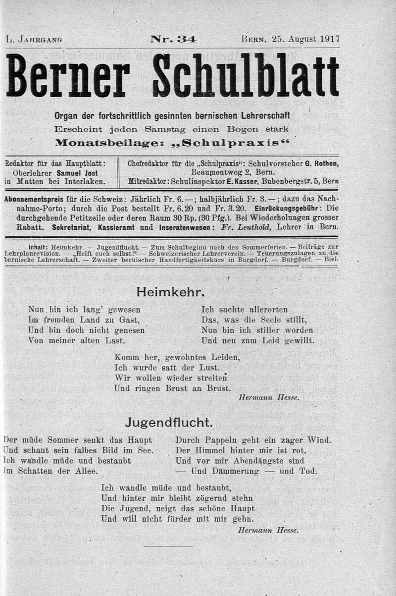 Buchumschlag - Heft 34