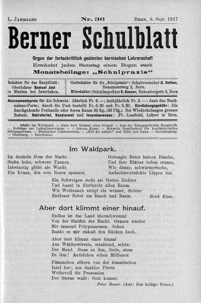 Buchumschlag - Heft 36