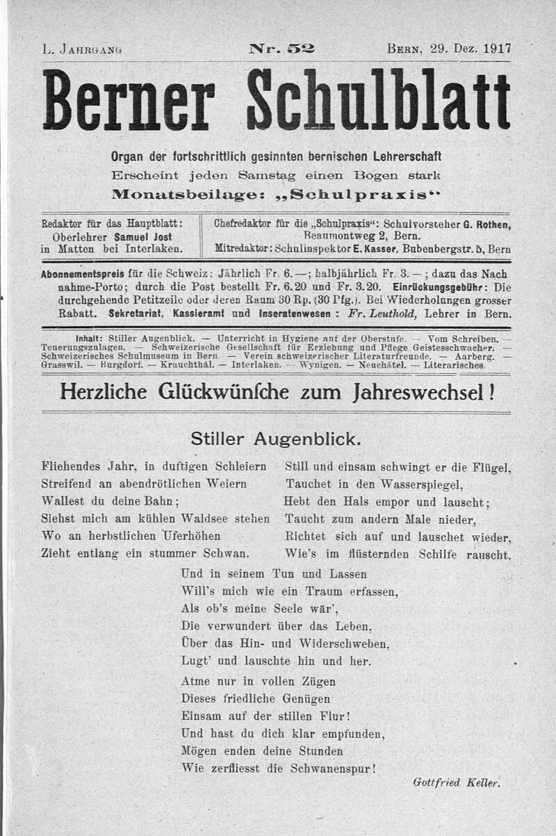 Buchumschlag - Heft 52