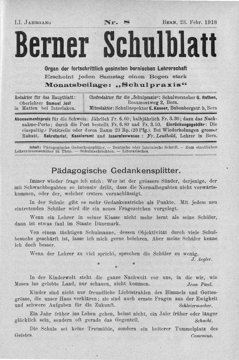 Buchumschlag - Heft 8