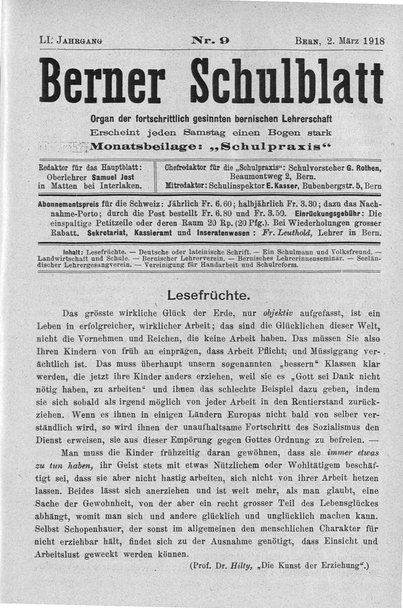 Buchumschlag - Heft 9