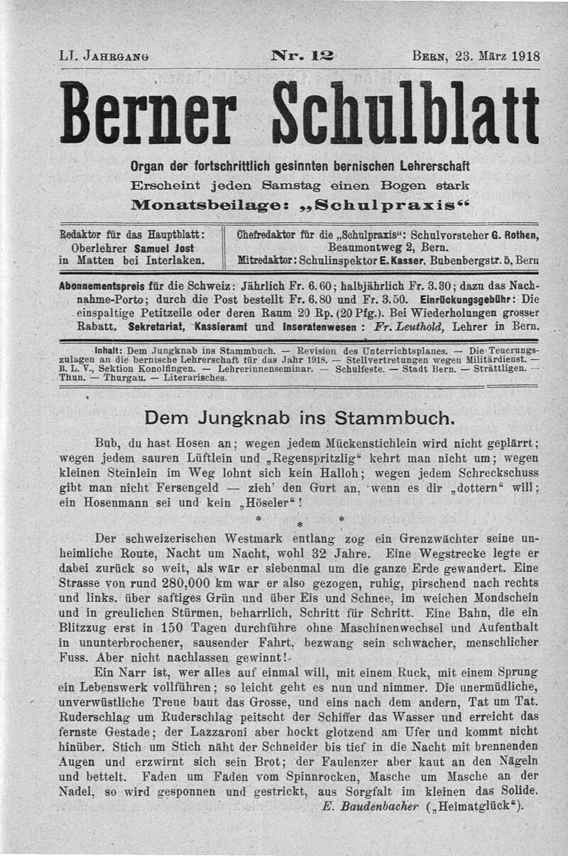 Buchumschlag - Heft 12