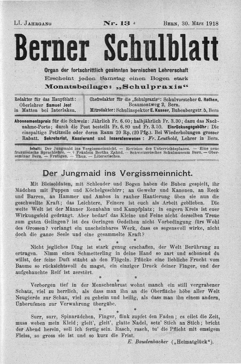 Buchumschlag - Heft 13