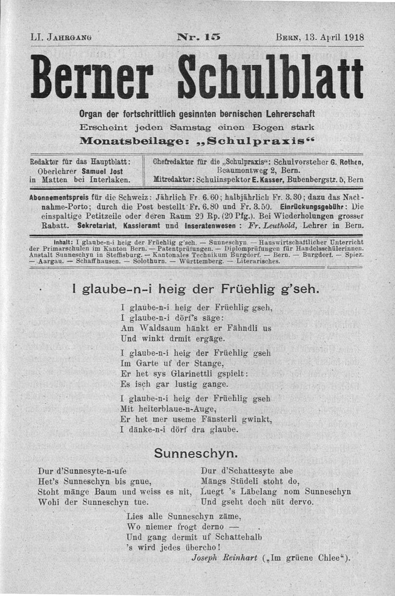 Buchumschlag - Heft 15