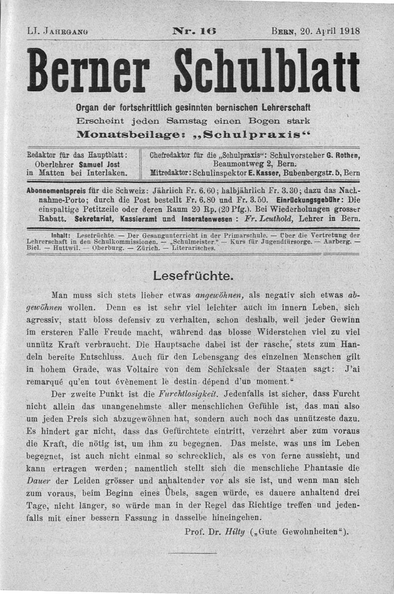 Buchumschlag - Heft 16