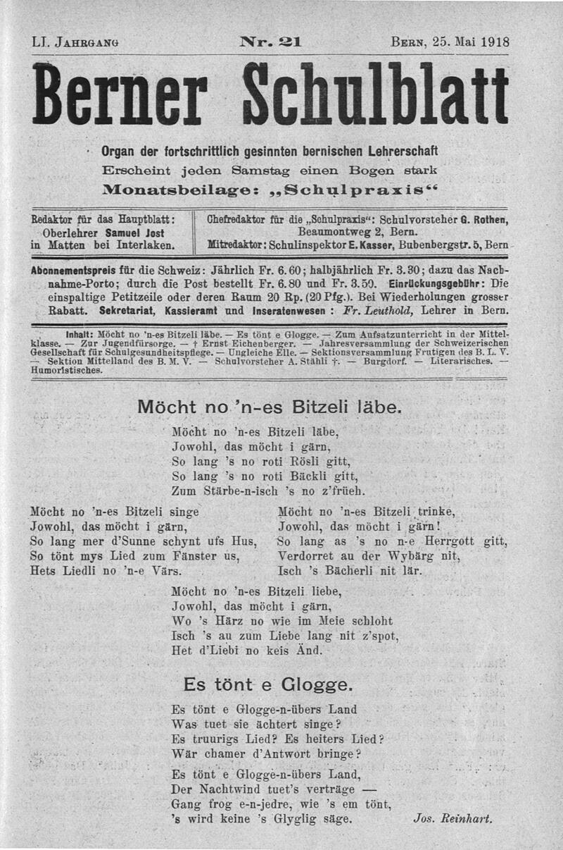 Buchumschlag - Heft 21