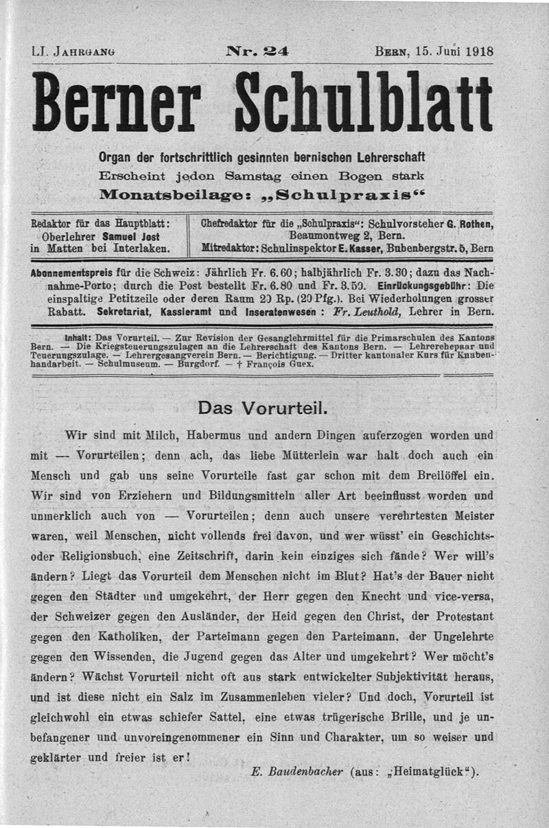 Buchumschlag - Heft 24