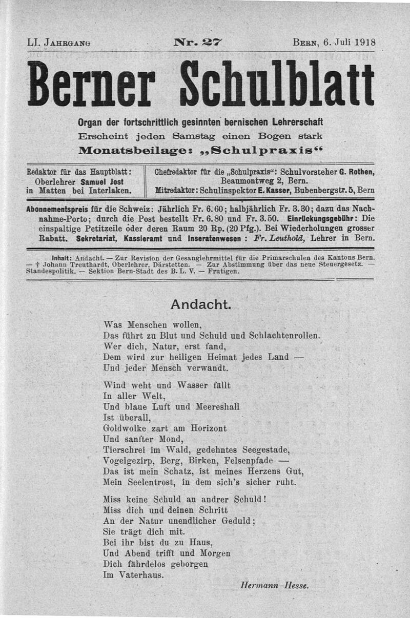 Buchumschlag - Heft 27