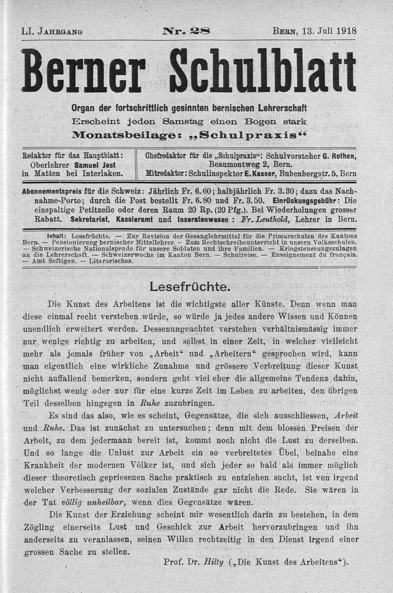 Buchumschlag - Heft 28