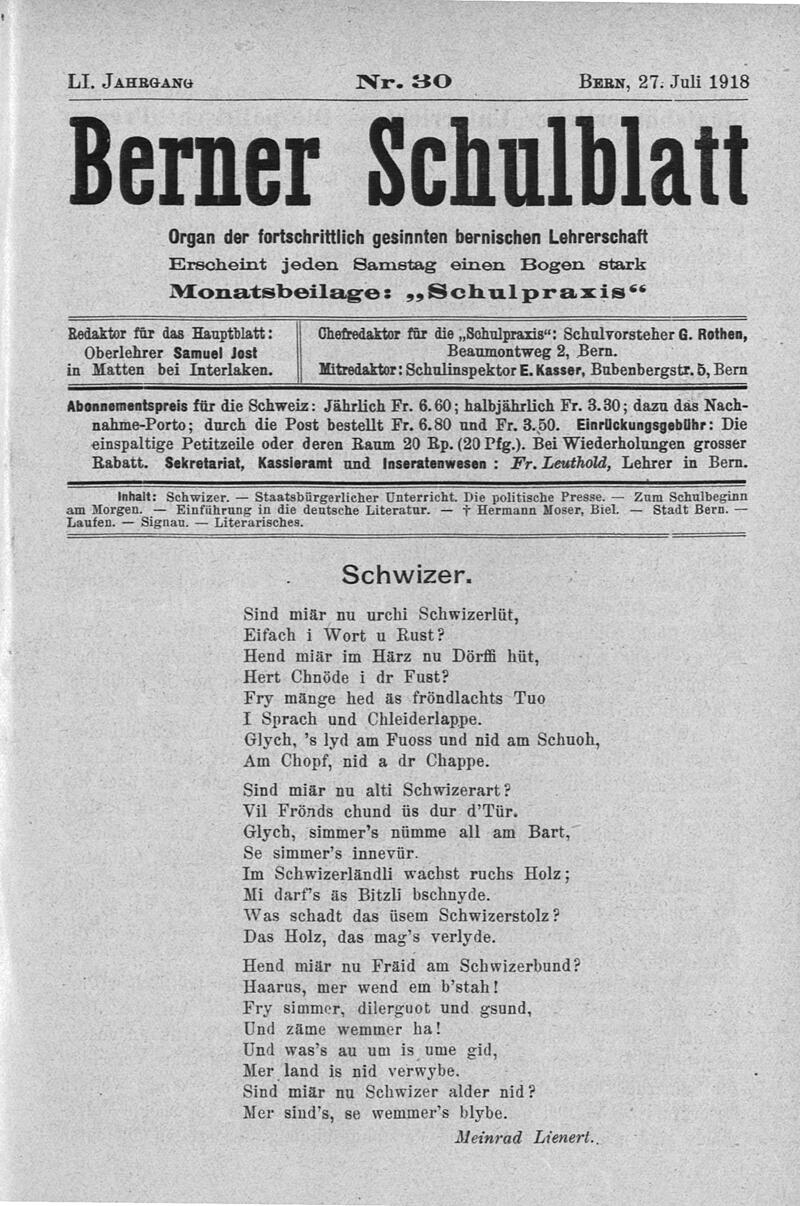 Buchumschlag - Heft 30