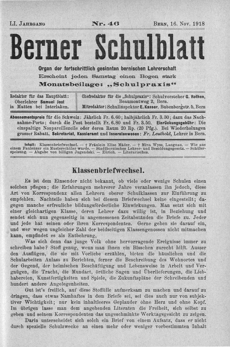 Buchumschlag - Heft 46