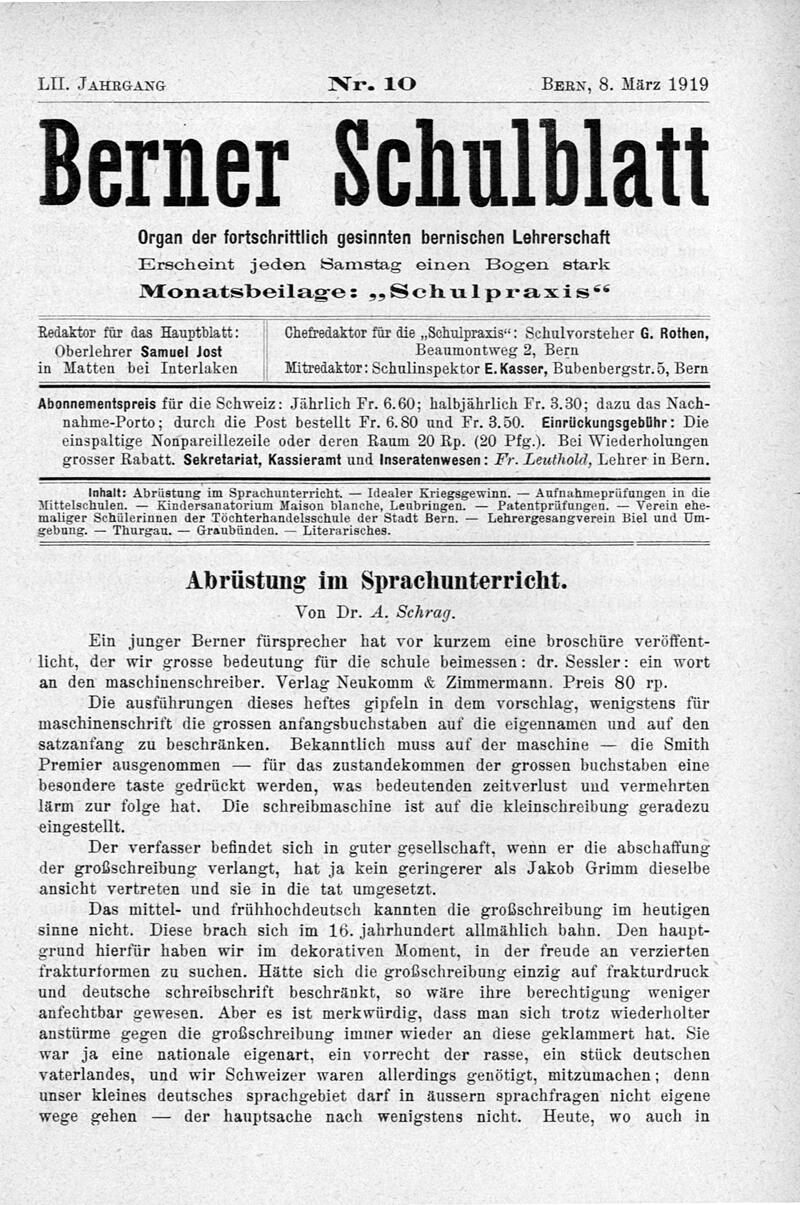 Buchumschlag - Heft 10