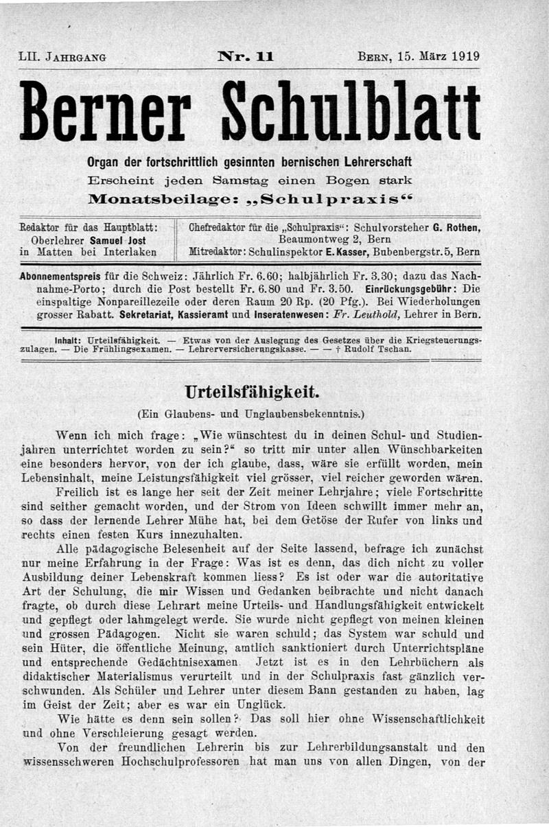 Buchumschlag - Heft 11