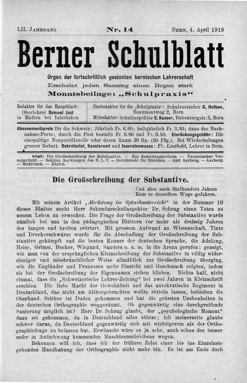 Buchumschlag - Heft 14