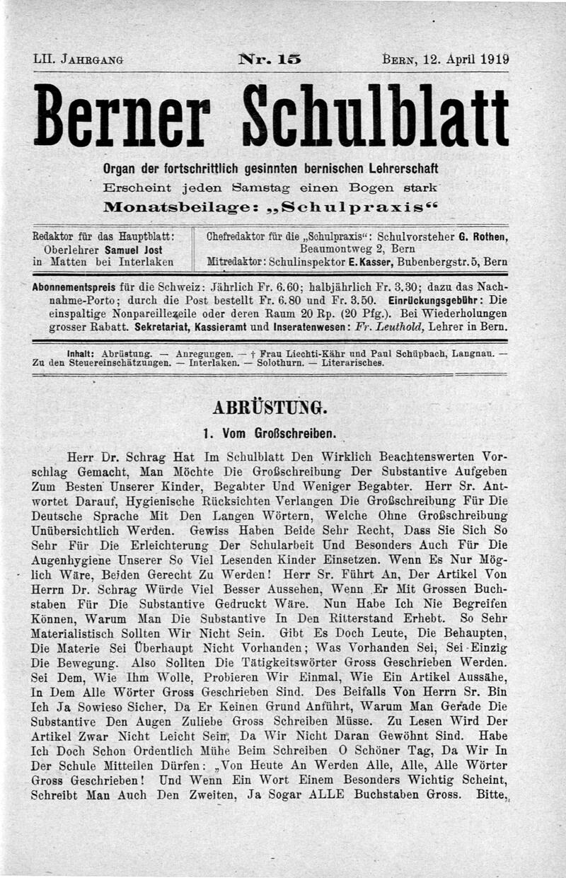 Buchumschlag - Heft 15