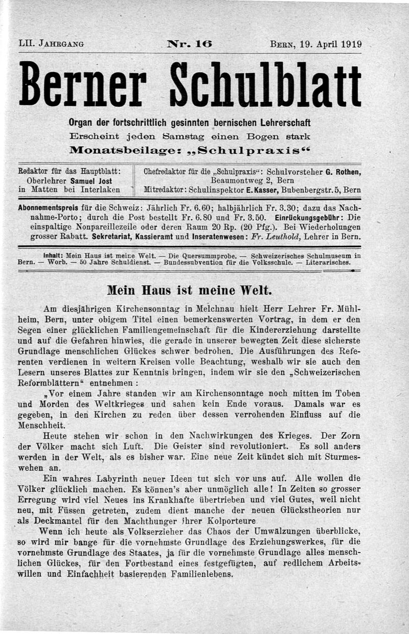 Buchumschlag - Heft 16