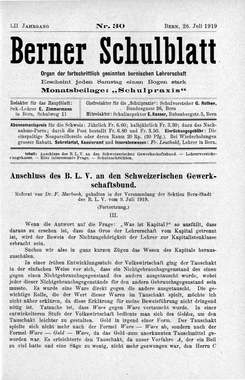 Buchumschlag - Heft 30