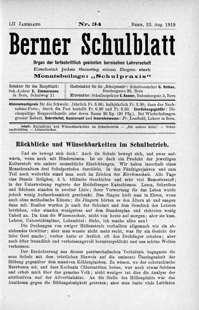 Buchumschlag - Heft 34