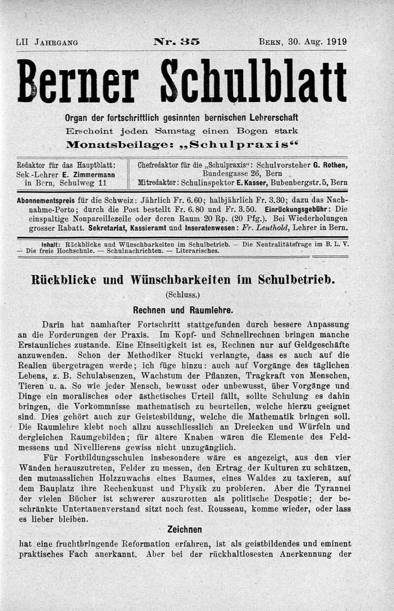 Buchumschlag - Heft 35