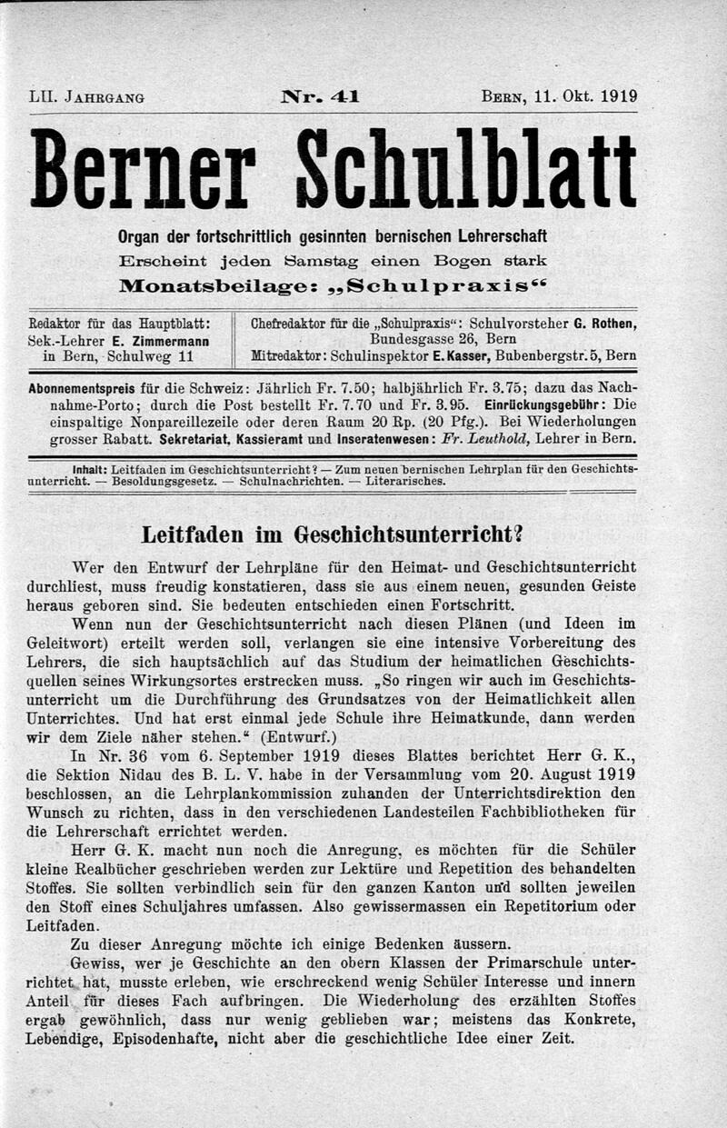 Buchumschlag - Heft 41