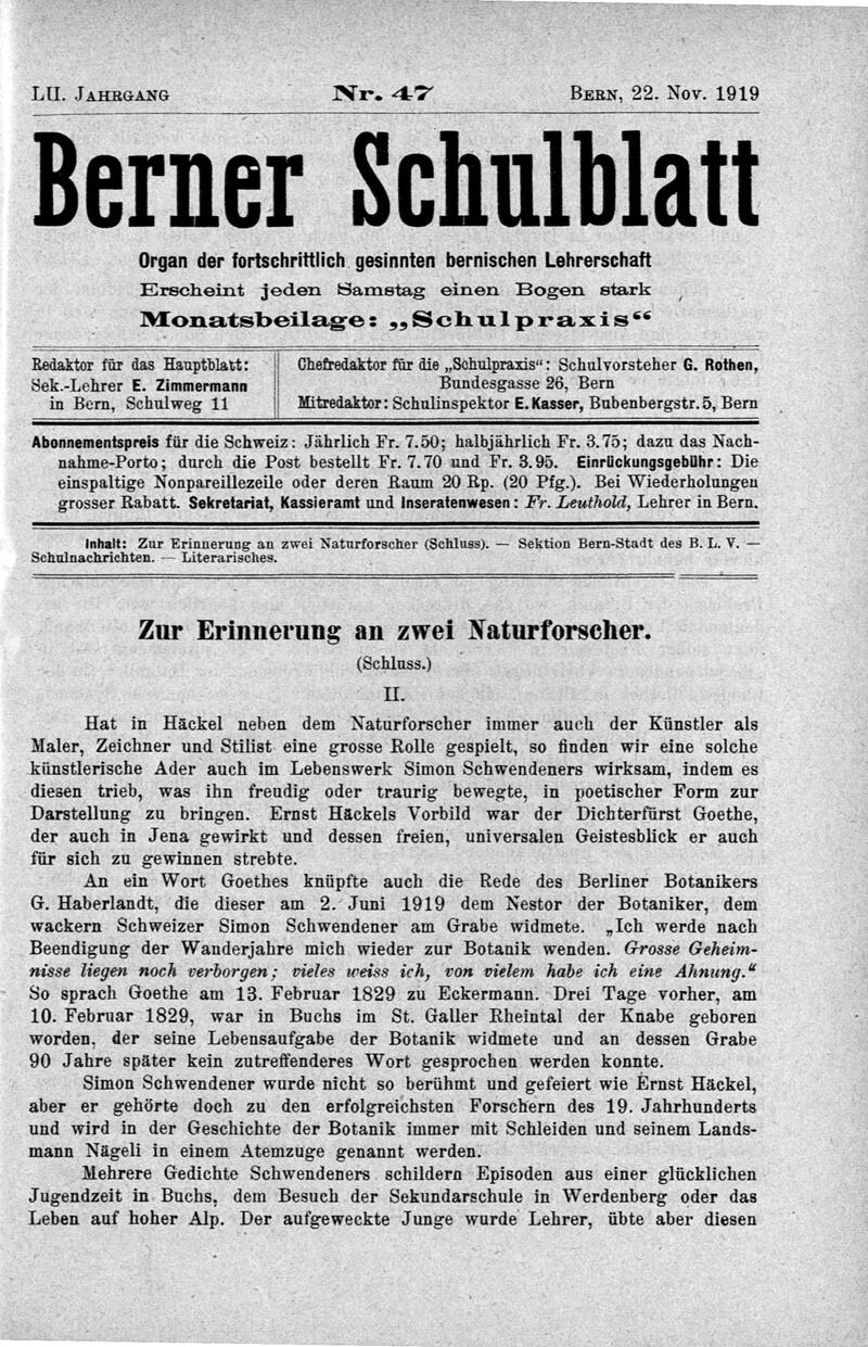 Buchumschlag - Heft 47