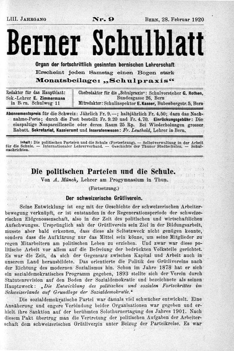 Buchumschlag - Heft 9