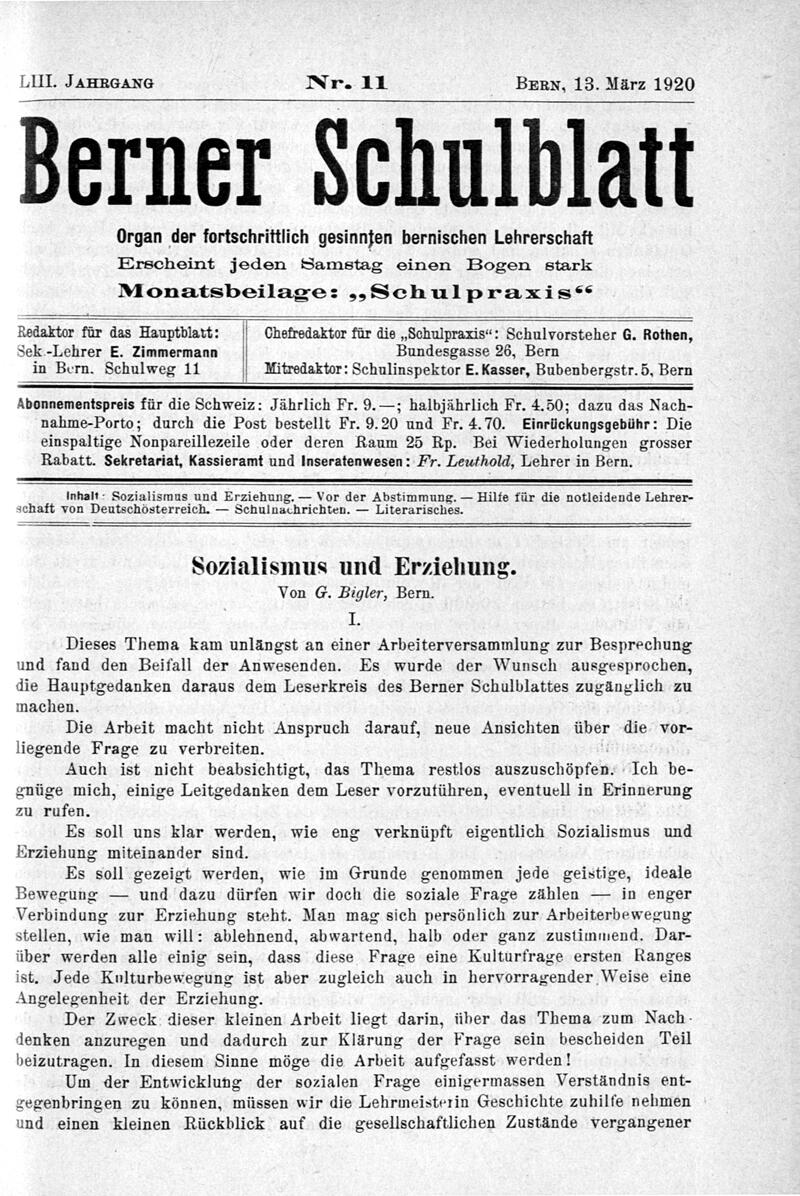 Buchumschlag - Heft 11