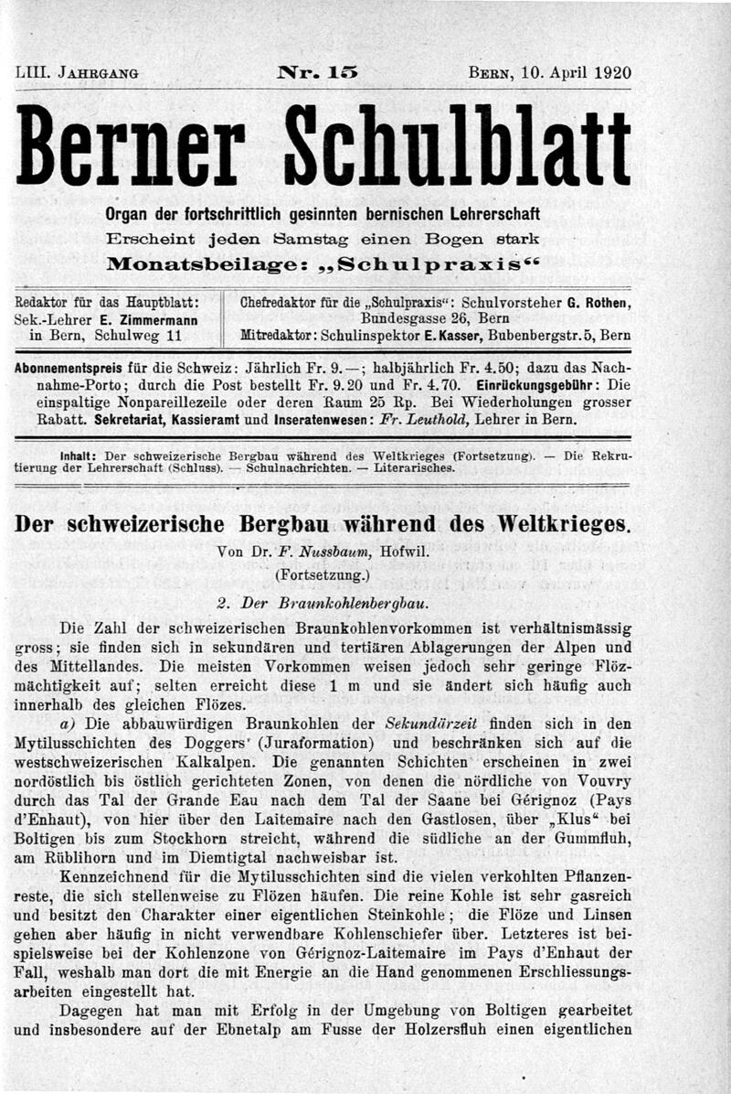 Buchumschlag - Heft 15