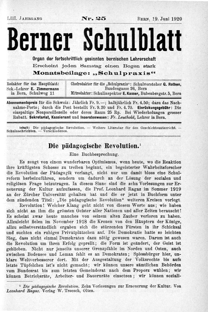 Buchumschlag - Heft 25