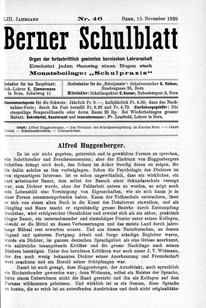 Buchumschlag - Heft 46