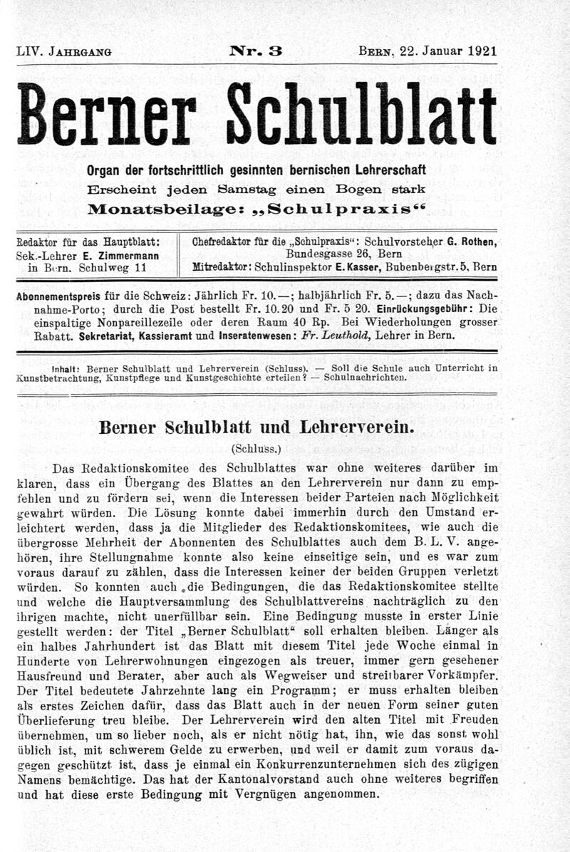 Buchumschlag - Heft 3