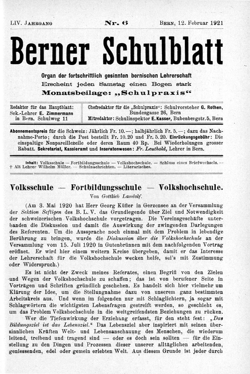 Buchumschlag - Heft 6