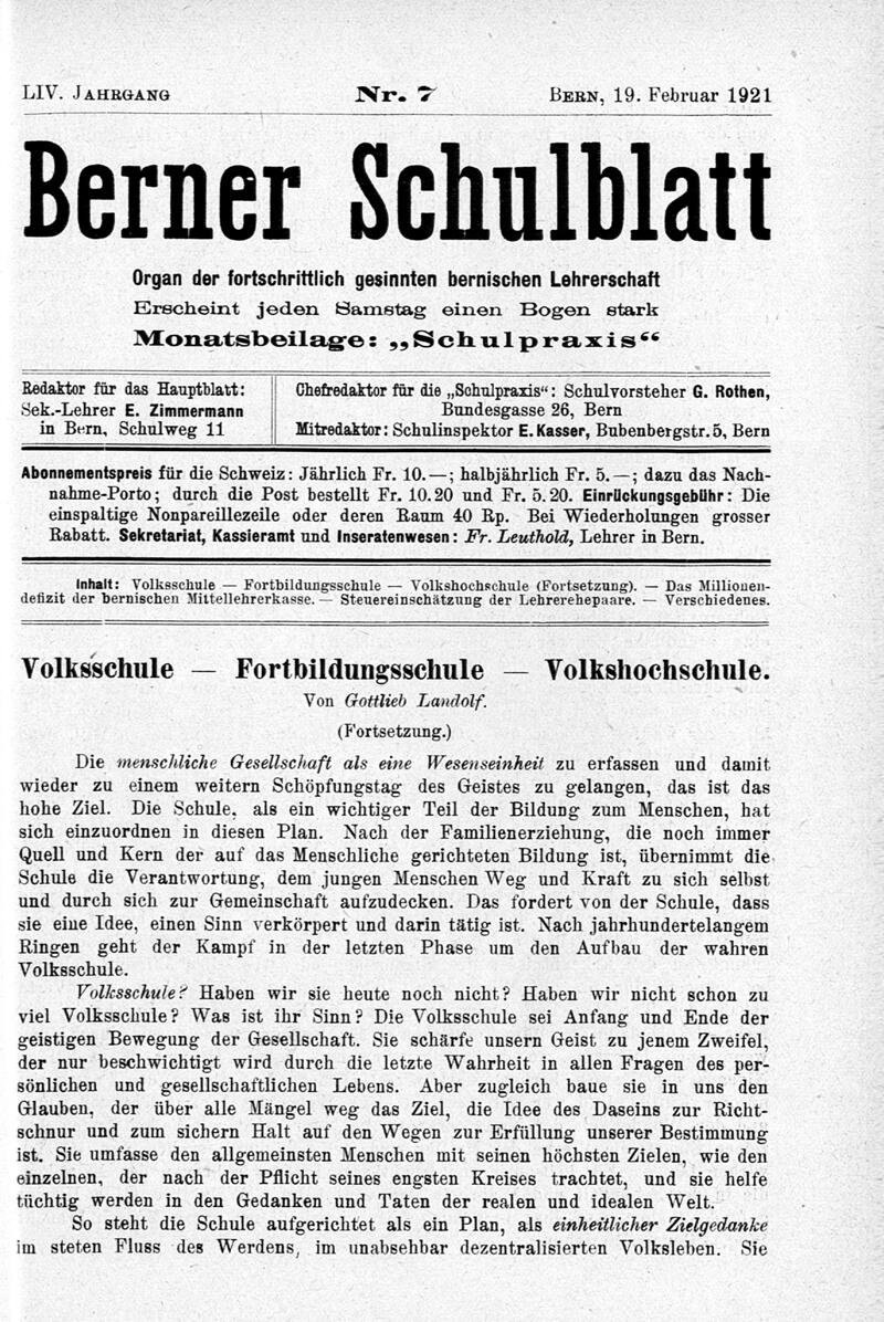 Buchumschlag - Heft 7