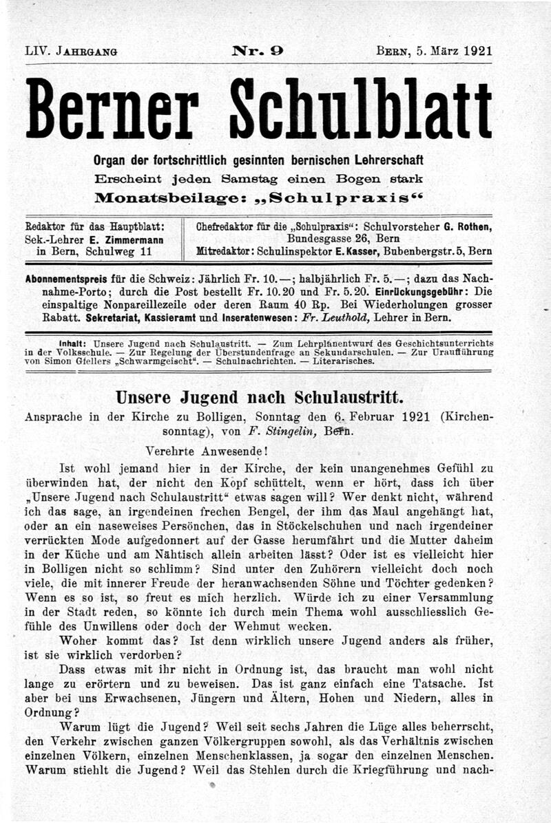 Buchumschlag - Heft 9