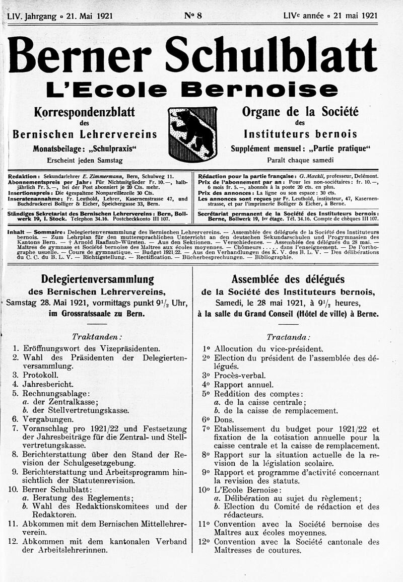 Buchumschlag - Heft 8