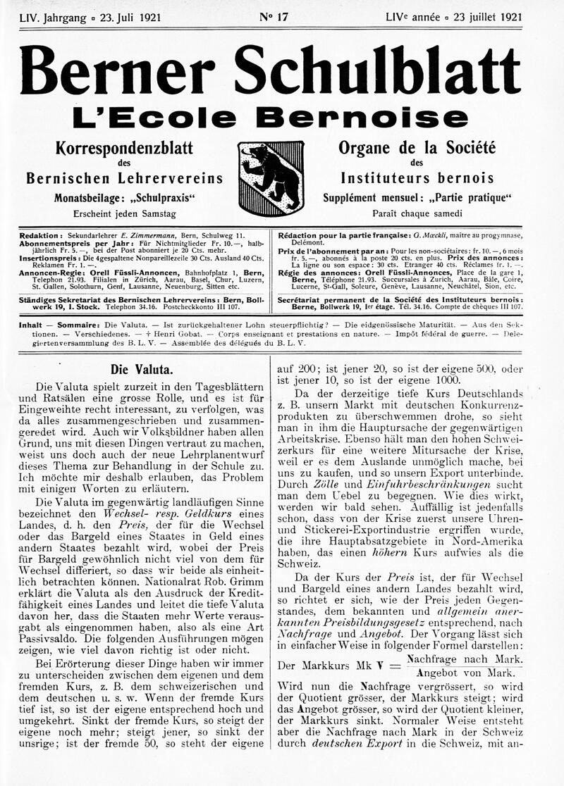 Buchumschlag - Heft 17