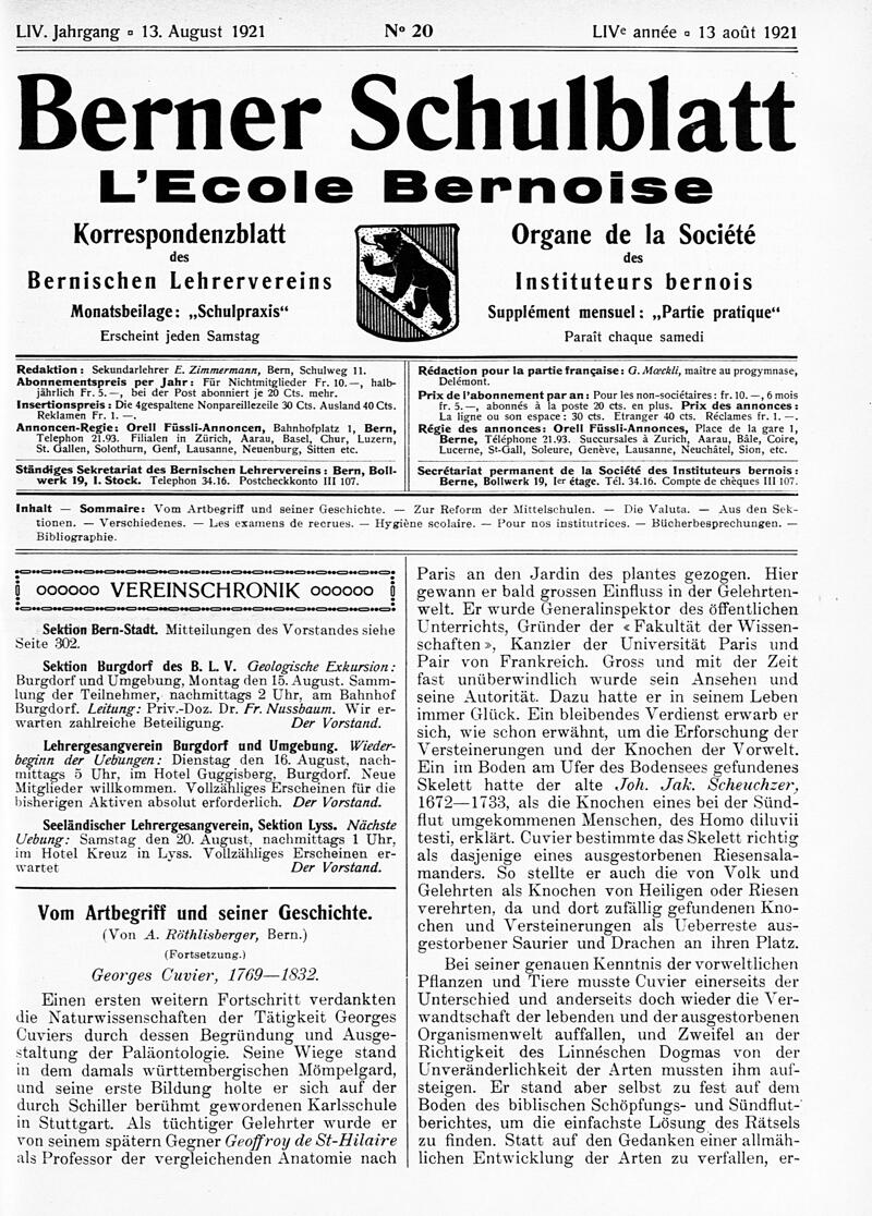 Buchumschlag - Heft 20