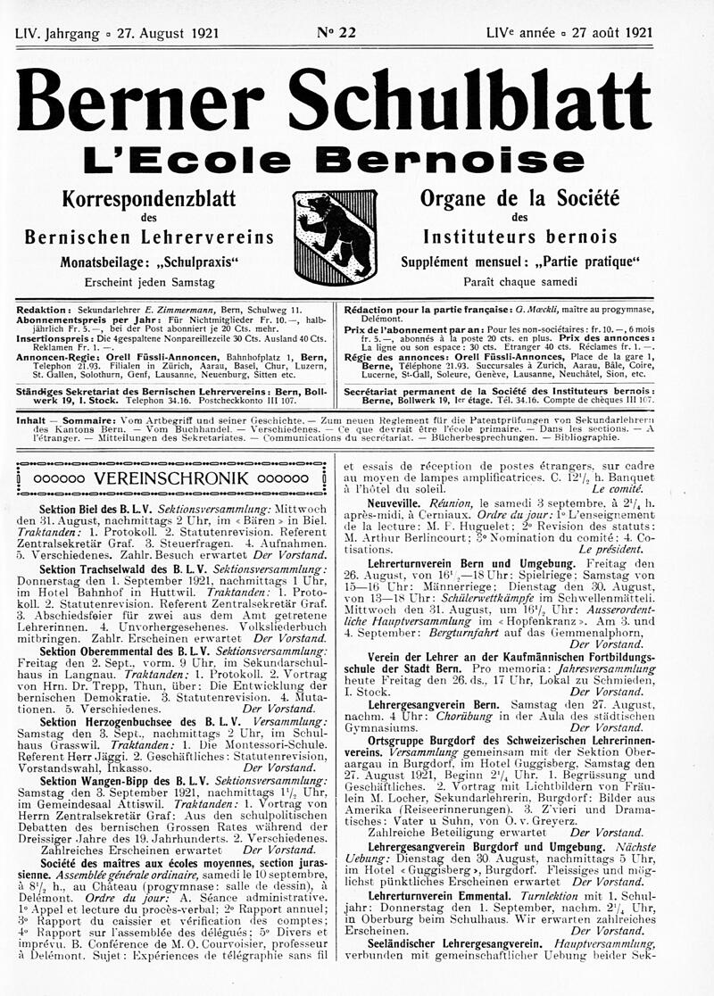 Buchumschlag - Heft 22