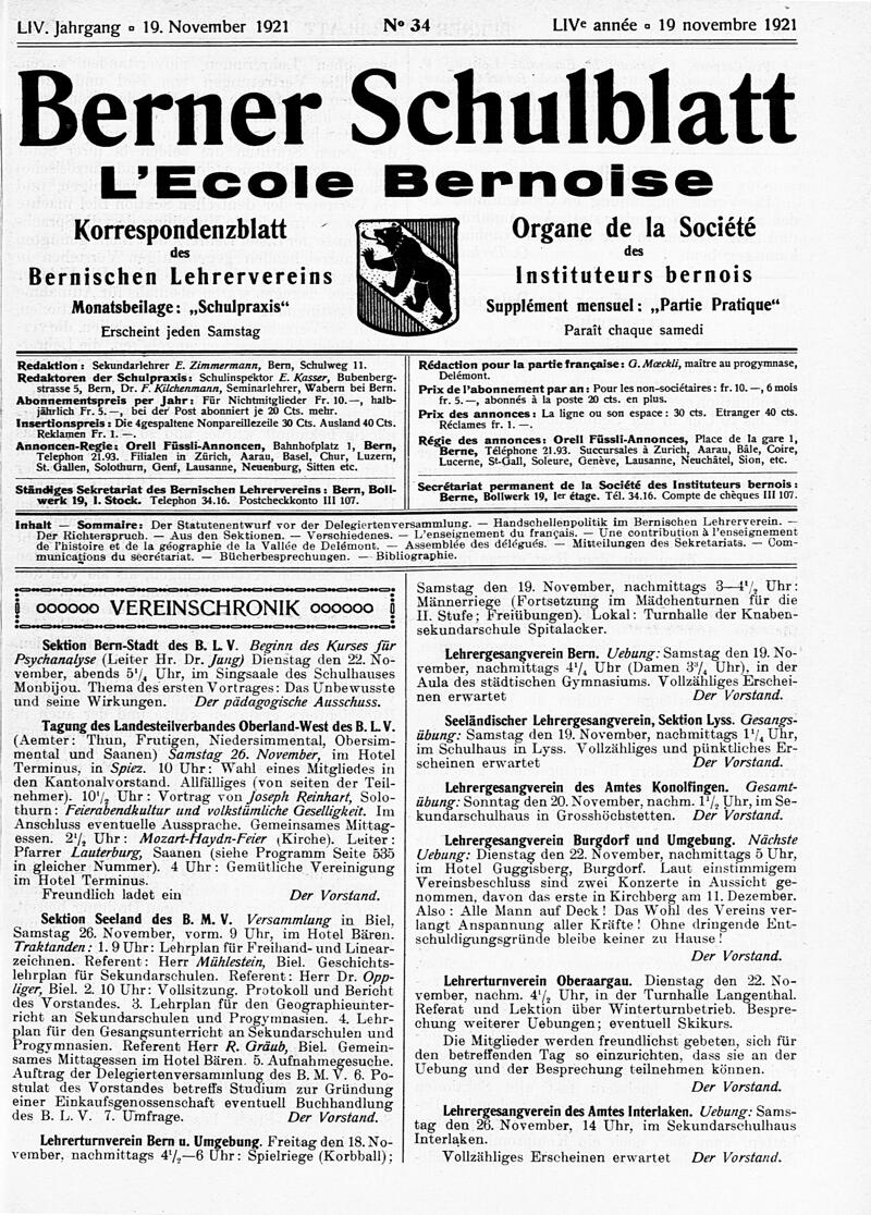 Buchumschlag - Heft 34